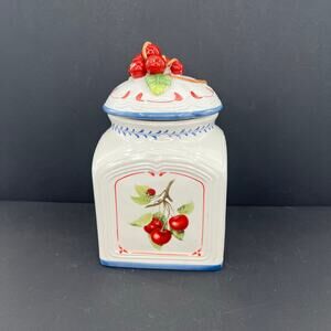 Villeroy & Boch Cottage In Porcelain Country Collection Medium Jar